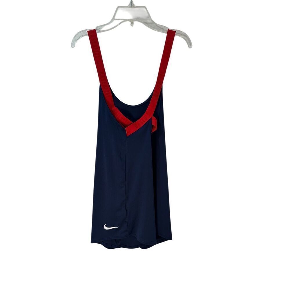Nike Dri Fit Minnesota Twins women’s blue Red criss cross back size M. #28-1795 - Picture 4 of 5